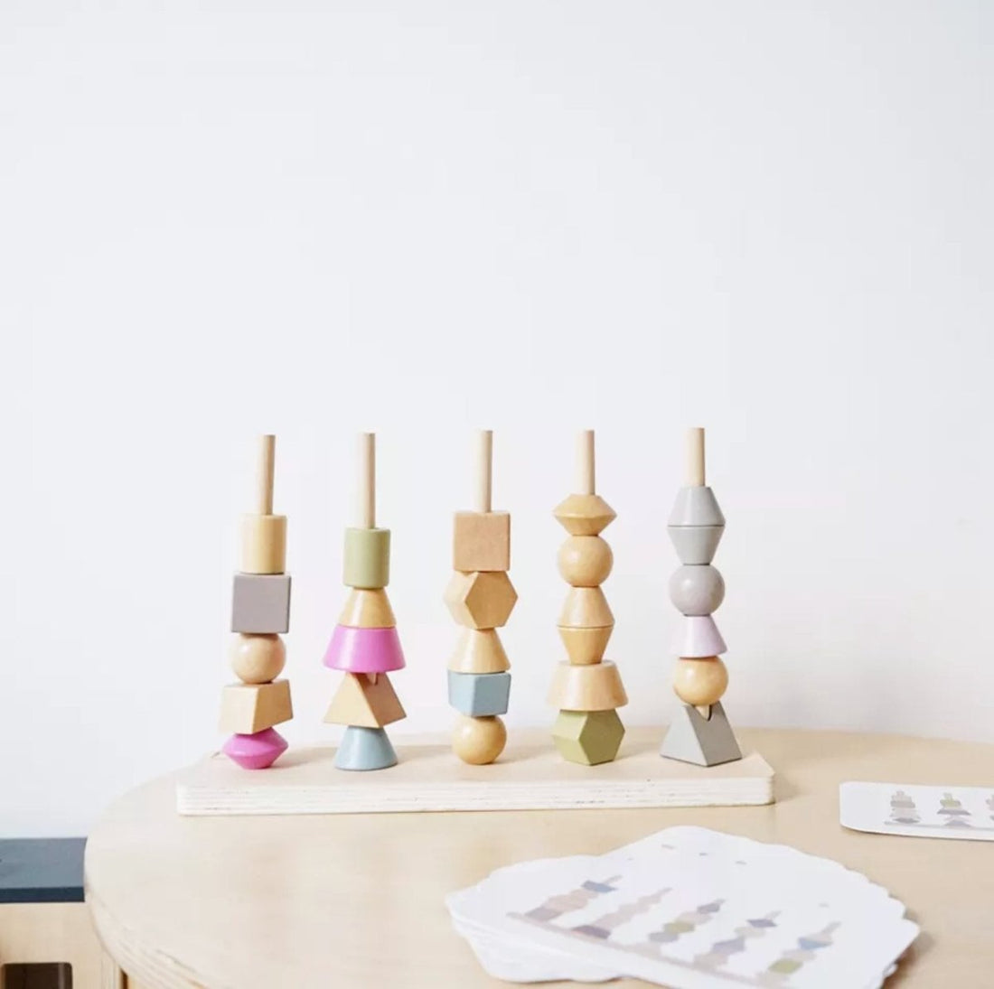 Wooden Stacker Game - Educational Toys – Bean and Sprouts Toys