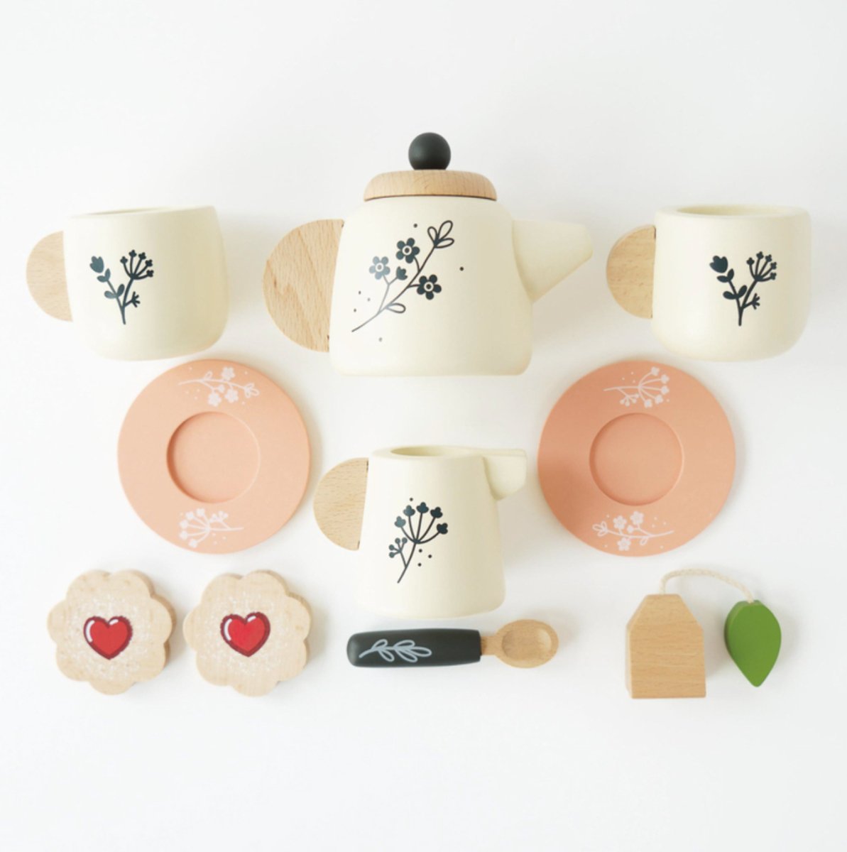 Wooden Tea Set & Tray - Le Toy Van