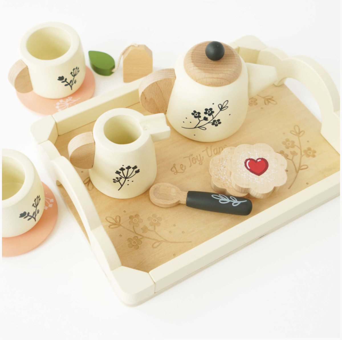 Wooden Tea Set & Tray - Le Toy Van