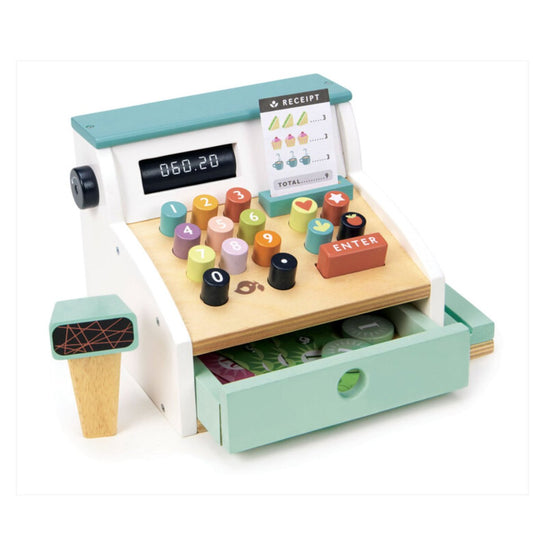 Wooden Toy Cash Register - Tender Leaf Toys