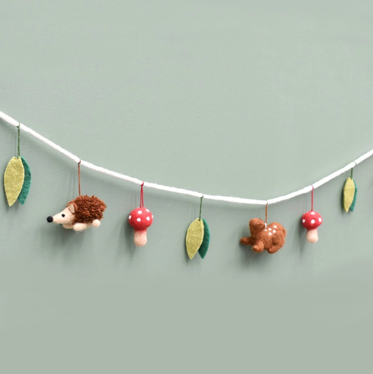 Woodland Animals Felt Garland - Tara Treasures