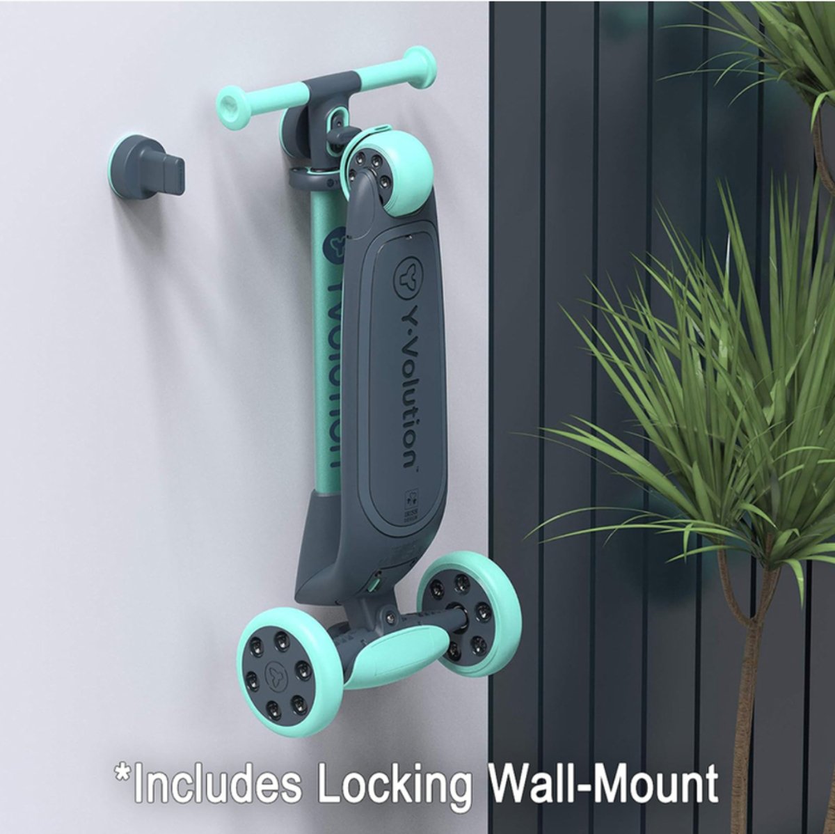 YGlider Nua Scooter (Green) - Yvolution