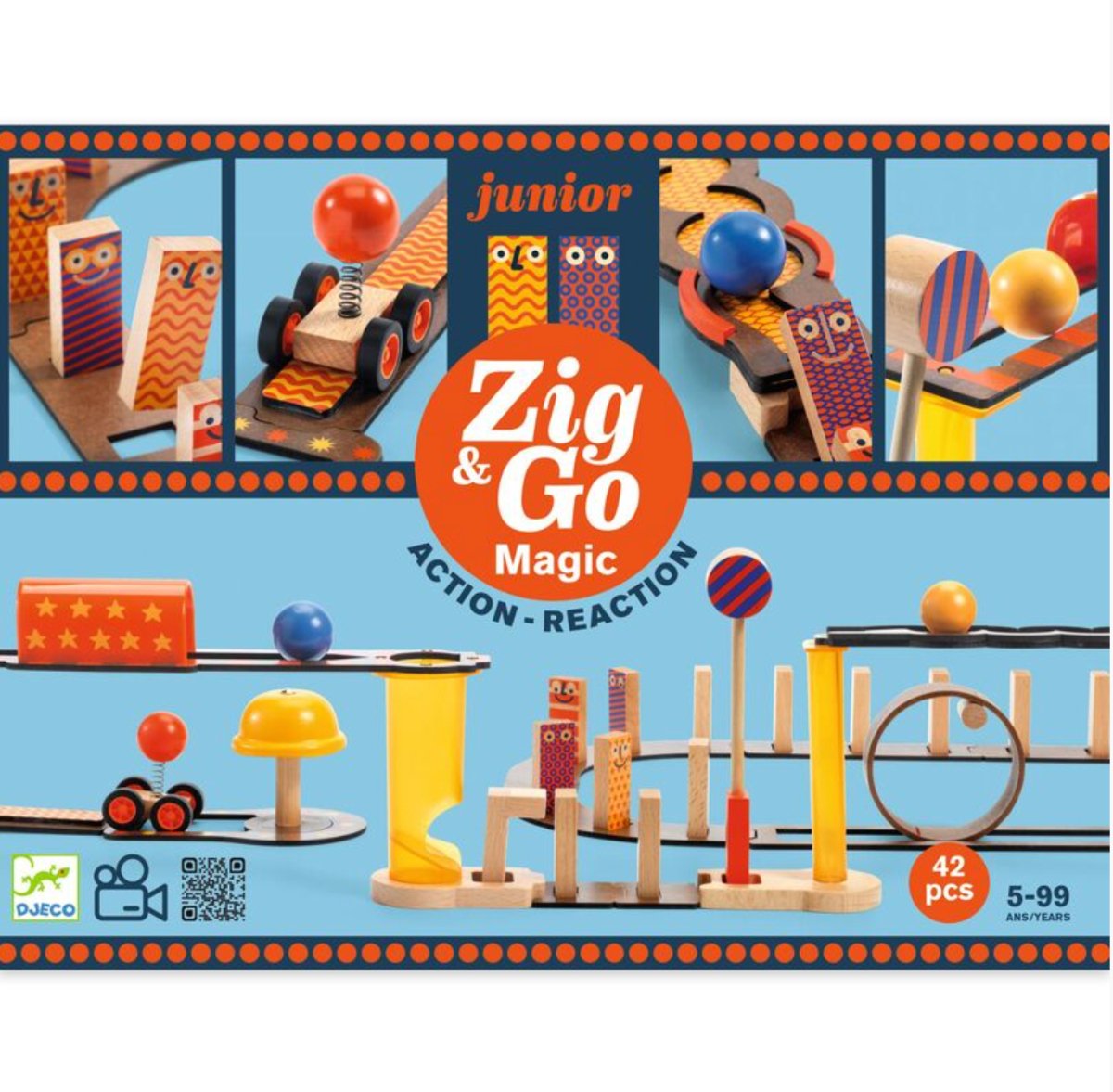 Zig & Go Junior 43pc Magic Set - Djeco